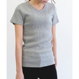 【テレコ】半袖ベーシックTシャツ(クルー&Vネック) | CLOTHY | 詳細画像7