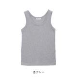 【新色入荷☆】全12色 /テレコアメスリタンクトップ | CLOTHY | 詳細画像6
