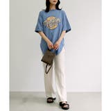 【TC天竺】アメリカンロゴ裾カーブTシャツ | CLOTHY | 詳細画像47