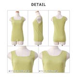 【テレコ】2WAYリブタンクトップ | CLOTHY | 詳細画像60 