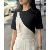 【テレコ】5分袖リブTシャツ | CLOTHY | 詳細画像25