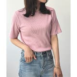 【テレコ】5分袖リブTシャツ | CLOTHY | 詳細画像28