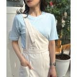 【テレコ】5分袖リブTシャツ | CLOTHY | 詳細画像33