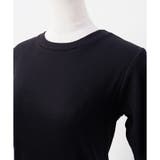 【テレコ】5分袖リブTシャツ | CLOTHY | 詳細画像9
