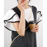 オフホワイト | 【新色追加☆】テレコ袖フリルTシャツ | CLOTHY