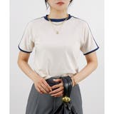 アイボリー | 【2025SS新作】ラインパイピングT | CLOTHY