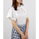 【2025SS新作】テレコ金ボタンケープスリーブT | CLOTHY | 詳細画像32