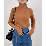 【2025AW新作】テレコ長袖サムホール付きタートルネックTシャツ | CLOTHY | 詳細画像21