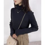 【2025AW新作】テレコ長袖サムホール付きタートルネックTシャツ | CLOTHY | 詳細画像3