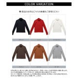 【2025AW新作】テレコ長袖サムホール付きタートルネックTシャツ | CLOTHY | 詳細画像37