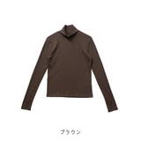 【2025AW新作】テレコ長袖サムホール付きタートルネックTシャツ | CLOTHY | 詳細画像54 