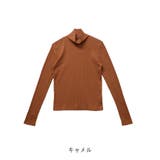 【2025AW新作】テレコ長袖サムホール付きタートルネックTシャツ | CLOTHY | 詳細画像55 
