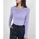 【2025AW新作】テレコ長袖カシュクールTシャツ | CLOTHY | 詳細画像36 