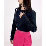 【2025AW新作】テレコ長袖シャーリングTシャツ | CLOTHY | 詳細画像5