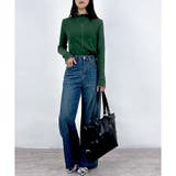 【2025AW新作】テレコ配色メロウハイネックリブロンT | CLOTHY | 詳細画像10