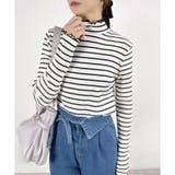 【2025AW新作】テレコ配色メロウハイネックリブロンT | CLOTHY | 詳細画像24