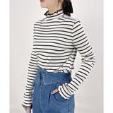 【2025AW新作】テレコ配色メロウハイネックリブロンT | CLOTHY | 詳細画像26