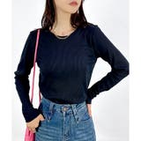 【2025AW新作】ネックが選べる長袖ベーシックリブTシャツ | CLOTHY | 詳細画像36 