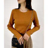 【2025AW新作】ネックが選べる長袖ベーシックリブTシャツ | CLOTHY | 詳細画像49 