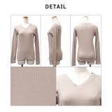 【2025AW新作】ネックが選べる長袖ベーシックリブTシャツ | CLOTHY | 詳細画像90 