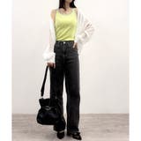 【2026SS新作】テレコバイカラータンクトップ | CLOTHY | 詳細画像4