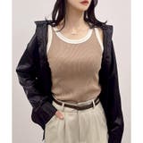 【2026SS新作】テレコバイカラータンクトップ | CLOTHY | 詳細画像5