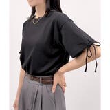 【2026SS新作】さらさら天竺袖リボンT | CLOTHY | 詳細画像3 