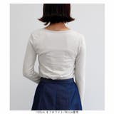 【スムース】長袖VネックTシャツ | CLOTHY | 詳細画像19 