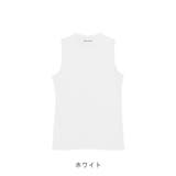 【コットン100%】ノースリプチハイトップス | CLOTHY | 詳細画像51