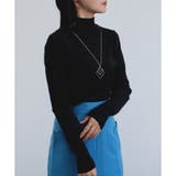 ブラック | ■残りわずか■ハイネックニット | CLOTHY