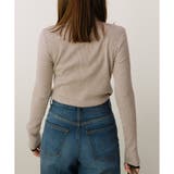 【2024AW新作】配色ラインリブニット | CLOTHY | 詳細画像75 