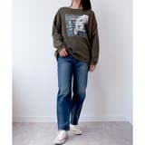 ■残りわずか■裏起毛モノトーン転写トレーナー | CLOTHY | 詳細画像39