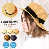 ライトブラウン | レディース 帽子 かんかん帽 | IRADOWL