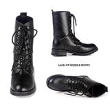 ブーツ レディース 編み上げ | IRADOWL | 詳細画像7