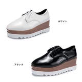 厚底靴 レディース レースアップシューズ | IRADOWL | 詳細画像11