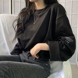 ブラック | ロンT トップス ロングTシャツ | IRADOWL