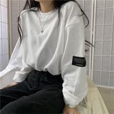 ホワイト | ロンT トップス ロングTシャツ | IRADOWL