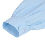 ブルーカラーショート丈シャツ ショート丈シャツ ブルー | IRADOWL | 詳細画像7