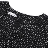 ドット柄ワンピース スイート ハートネック | IRADOWL | 詳細画像9 