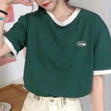 バイカラーTシャツ 半袖 カジュアル | IRADOWL | 詳細画像4
