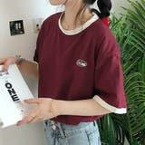 バイカラーTシャツ 半袖 カジュアル | IRADOWL | 詳細画像7