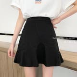 ハイウエストミニスカート フレア Aライン | IRADOWL | 詳細画像1