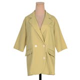 オーバーサイズ半袖ジャケット 5分袖 ライトアウター | IRADOWL | 詳細画像15