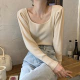 トップス スクエアネック タイト | IRADOWL | 詳細画像6 