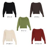 トップス スクエアネック タイト | IRADOWL | 詳細画像16 