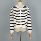 カーディガン トップス ボーダー柄 | IRADOWL | 詳細画像8 