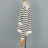 カーディガン トップス ボーダー柄 | IRADOWL | 詳細画像9 
