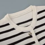 カーディガン トップス ボーダー柄 | IRADOWL | 詳細画像11 