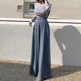 パンツ ボトムス ハイウエスト | IRADOWL | 詳細画像8