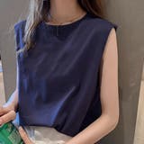 トップス クルーネック フレンチスリーブ | IRADOWL | 詳細画像6